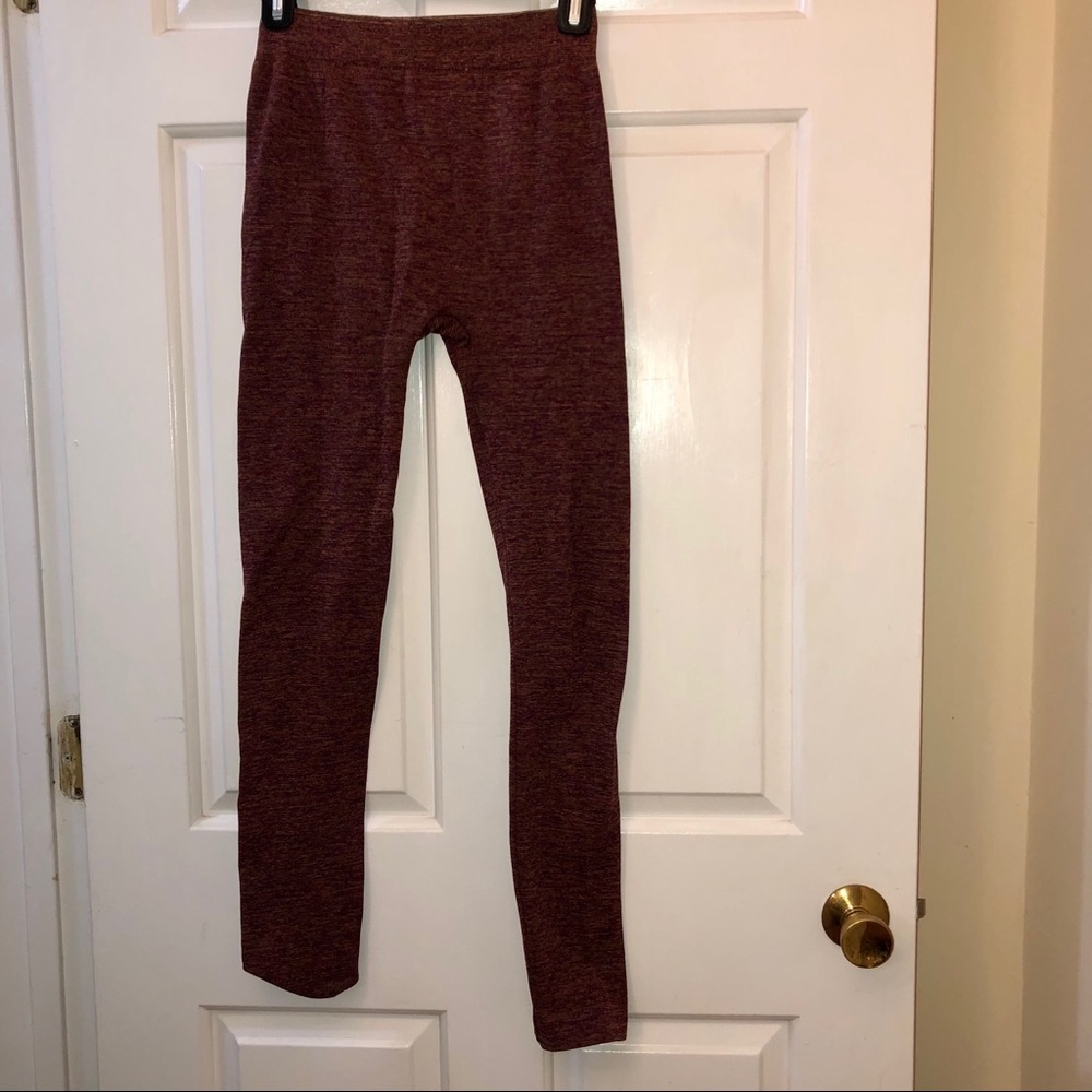 NWOT leggings heathered pink multicolored